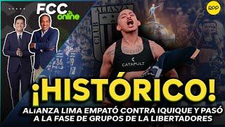 #ENVIVO ¡ALIANZA LIMA CLASIFICÓ A LA FASE DE GRUPOS DE LA LIBERTADORES!  #FCCONLINE