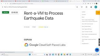 Rent-a-VM to Process Earthquake Data || Lab Solution || Qwiklabs Arcade 2023