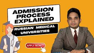 Admission Process For MBBS In Russia | Full Process Explained | Application Process | MBBS In Russia