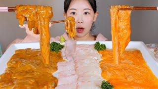 호로롭 생물 해삼내장과 해삼알 대광어회 먹방 Raw Flatfish & Sea cucumber intestines [eating show] mukbang korean food