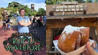 Grand Opening Day of Tiana's Bayou Adventure at Disney World! | NEW Food & Merch