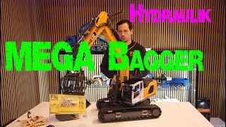 MEGA Modell FM 945 Pro  Bagger Hydraulisch 1:14 Excavator Huge 28 KG remote controlled