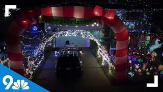 Colorado home lights up for the holidays