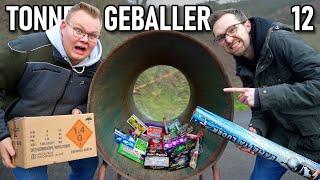 Tonnengeballer 12  (Reupload) | Wir zünden Feuerwerk in der Tonne!  Mit Gewinnspiel