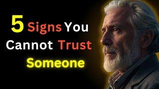 5 Red Flags of Untrustworthy People EXPOSED | STOIC PHILOSOPHY | Mind Of Marble