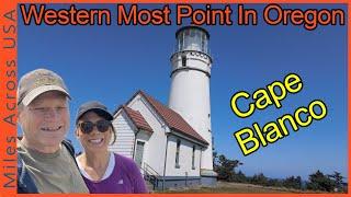 Western Most Point In Oregon - Cape Blanco State Park