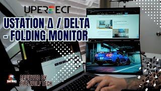 UPERFECT UStation Delta Δ Portable Folding Monitor Reviewed by @FIREWOLFTECH