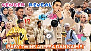 GENDER REVEAL BABY TWIN AREESA DAN NAIM!