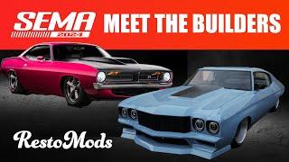 Meet the Builders of SEMA 2024 - RestoMods, Muscle Cars, V8s + MORE