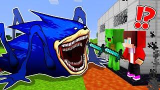 The Most Secure House vs SHIN SONIC TAPES - Minecraft gameplay by Mikey and JJ (Maizen Parody)