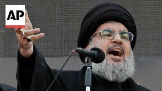 Hezbollah leader Hassan Nasrallah through the years