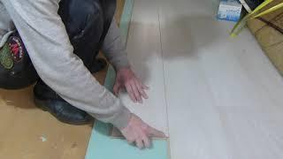 Как укладывать ламинат одному