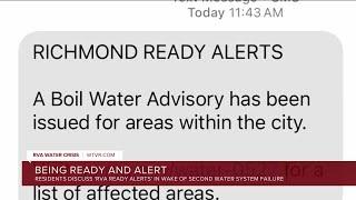 Richmond residents discuss communication in wake of second water system failure