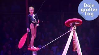 Balanceakt im Circus Roncalli - Romy als Zirkusartistin | Dein großer Tag | SWR Plus