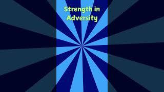 "Strength in Adversity"  #StrengthInAdversity #ResilienceInHardTimes