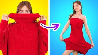 TRANSFORM YOUR LOOK WITH DIY FASHION || Easy Hacks by 123 GO! GLOBAL