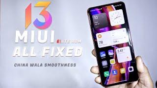 (All Fixed) MIUI 13 Elite ROM for Mi 11x, China wala Smoothness and all Features | HINDI