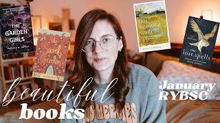 "beauty" book recommendations (and a few on my TBR) for January's Read Your Bookshelf Challenge