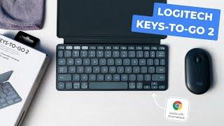 Logitech Keys-To-Go 2: Ultra Thin & Light Keyboard That Works With Chromebooks