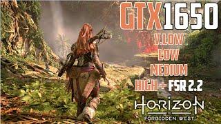 Horizon Forbidden West On GTX 1650 Great Graphics With Playable Performance!