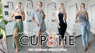 SUMMER VACATION | Try-on Haul | Cupshe's BeMe 8th Birthday