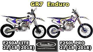 GR7 F250A LITE & GR7 F250L PRO 2018 г. Честный обзор Китайской Husqvarna. Схожесть и различия.