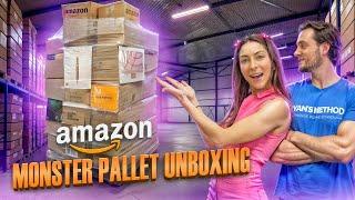 AMAZON MONSTER PALLET UNBOXING | RETURN PALLET FLIPPING | HUMBLE HUSTLE EP. 4