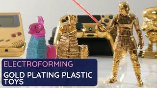 Gold Plated Plastic Toys - Plating on Plastic