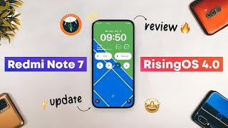 RisingOS 4.0 Beta for Redmi Note 7 | Android 14 | Full Review