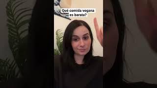 Qué comida vegana es barata? #shorts