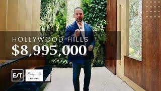 Touring a $8,995,000 Jungle-Inspired Hollywood Hills Mansion | BHRE | Estate Elegance