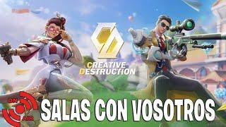  PARTIDAS CON VOSOTROS EN LA S14  CREATIVE DESTRUCTION 