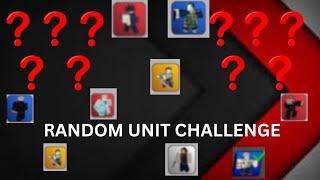 RANDOM UNIT CHALLENGE | Roblox Sorcerer Tower Defense