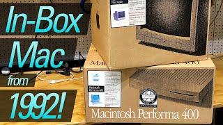 Checking Out an In-Box Mac Performa 400!
