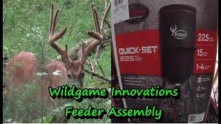 How to assemble a Wildgame Innovations feeder & add Solar Panel / Best deer feeder for the money