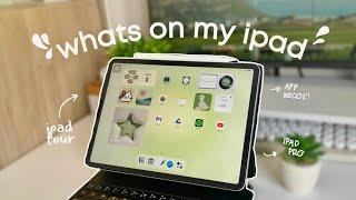 what's on my ipad  | how i customize my ipad & widgets, favorite apps | productivity apps!