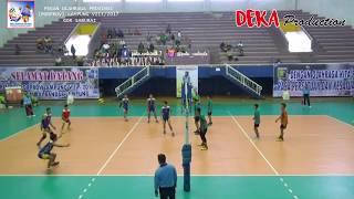 Permainan Alot LamBar "Porprov Lampung 2017 Cab. VollyBall Putra" | Deka Production