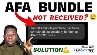 AFA BUNDLE : All issues about buying call time and Best Solution