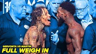 Gervonta Davis vs Frank Martin HEATED Full Weigh in & Face Off Video • PBC on Amazon Prime