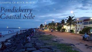 Rock Beach Pondicherry | White Town | A Glimpse after lockdown Pondicherry | #Pondicherry #ROCKBEACH