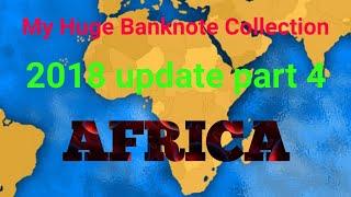 2018 world paper money banknote update - Africa. Part 4.