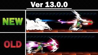 Smash Ultimate Patch Notes 13.0.0 - Side by Side Comparison