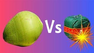 Sutli Bomb vs Green Coconut | Explosion Test 