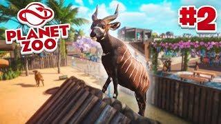 BUILDING A NEW HABITAT! - Planet Zoo #2 w/ Vikkstar
