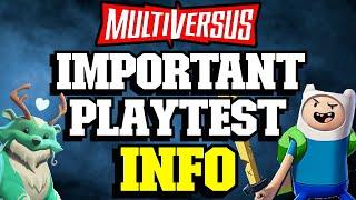 Multiversus Most Important Info about the Tech Test