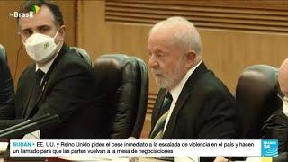 EE. UU. acusa a 'Lula' da Silva de repetir discurso ruso sobre la guerra en Ucrania • FRANCE 24