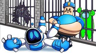 ASTRO BOT and Mini Escape from BARRY'S PRISON | Mini Crewmate kills BARRY | Among Us Animation