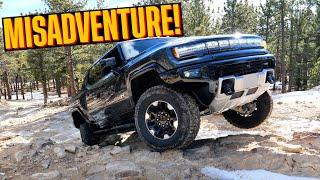 Off-Roading the 2025 GMC Hummer EV Truck Didn't Go As Planned...