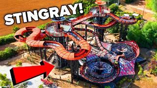 World's FIRST Stingray Waterslide! | Slide POV's at O'Gliss Park France