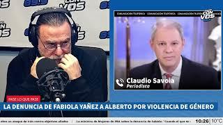 Claudio Savoia en #PaseLoQuePase: "No me cabe ninguna duda que Alberto le pegaba a Fabiola"